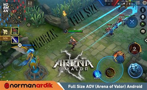 Spesifikasi Game AOV (Arena of Valor) Minimum dan yang .